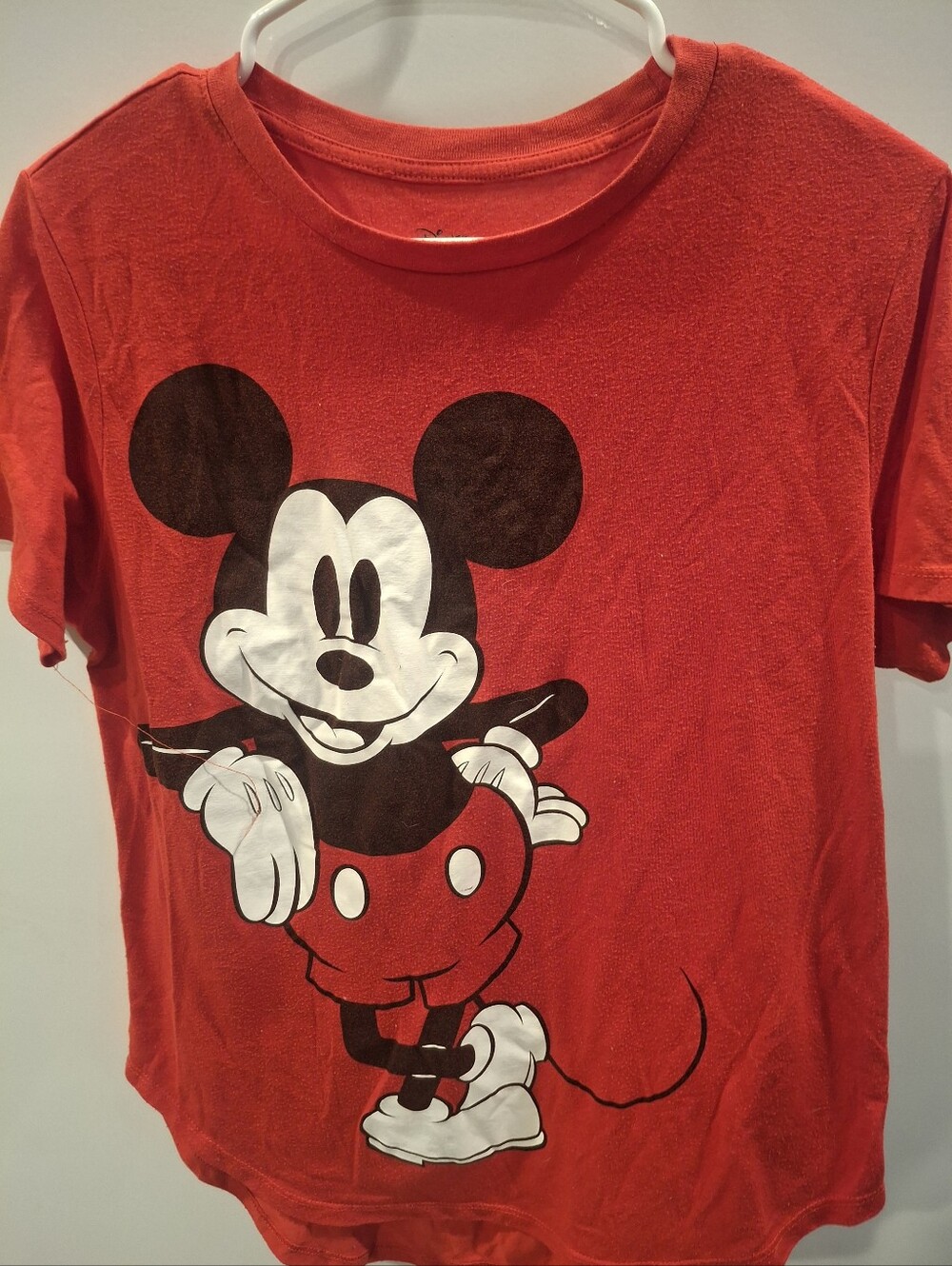 Disney Red Mickey Mouse Graphic Tee